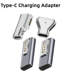 USB Type-C to Magnetic DC Connector Work with 100W Power Charger 5A PD Charging Adapter Compatible with Macbook Air/Pro