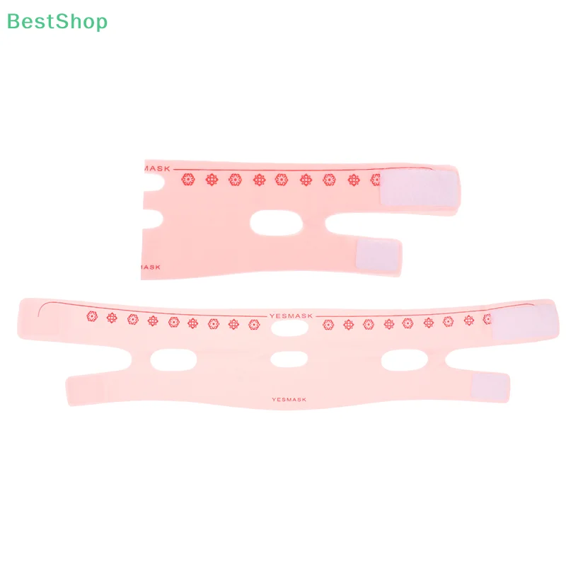 💕 Banda de correa antiarrugas para levantamiento facial en forma de V, vendaje adelgazante para mejillas y barbilla, correa antironquidos para respirar la boca