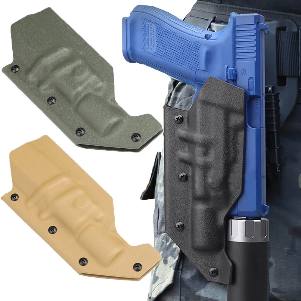 

Кобура для пистолета, легкая, Kydex, тактическая, для страйкбола, для Glock HK S & W SIG, для фонарика X300/400/XC1/TLR-1