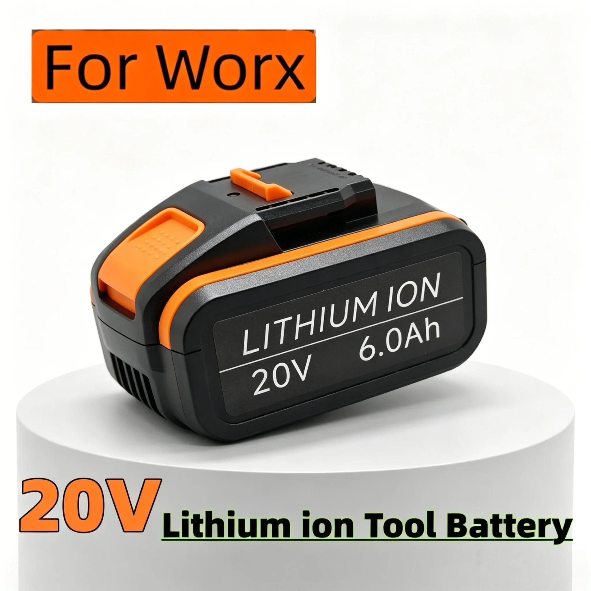 20V High Capacity Li-ion Battery 5Ah To 12Ah Replacement Cell Fit Worx Cordless Power Tools