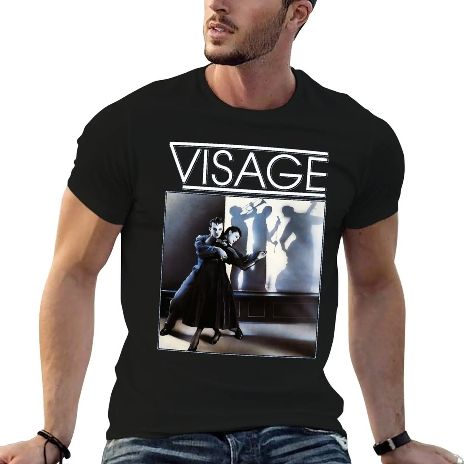the-visage 1980 T-Shirt UV Sun Protection Tee Shirt
