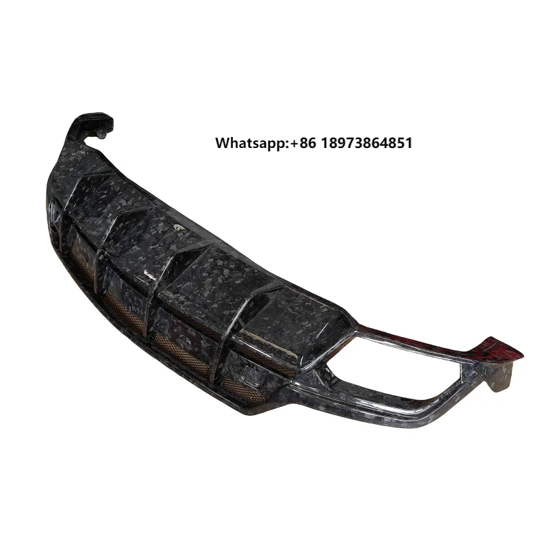 

Car Adjustment Kit Rear Bumper Body Kit for Lamborghini URUS Forged Carbon Fiber T-style Rear Diffuser Rear Lip