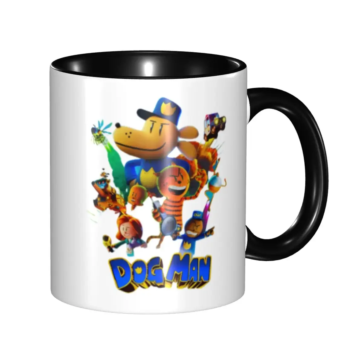 DIY Dogs Man Comic Movie Ceramic Mug Customized Coffee Cup Creative Present
