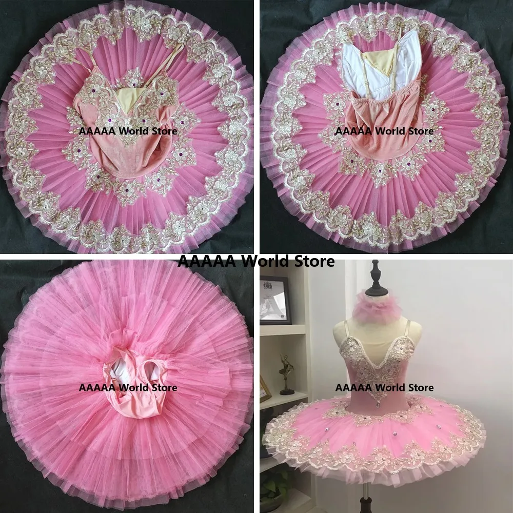 

Professional Ballet Tutu Dress for Women Girls Ballerina Performance Costume Elegant Dance Skirt
