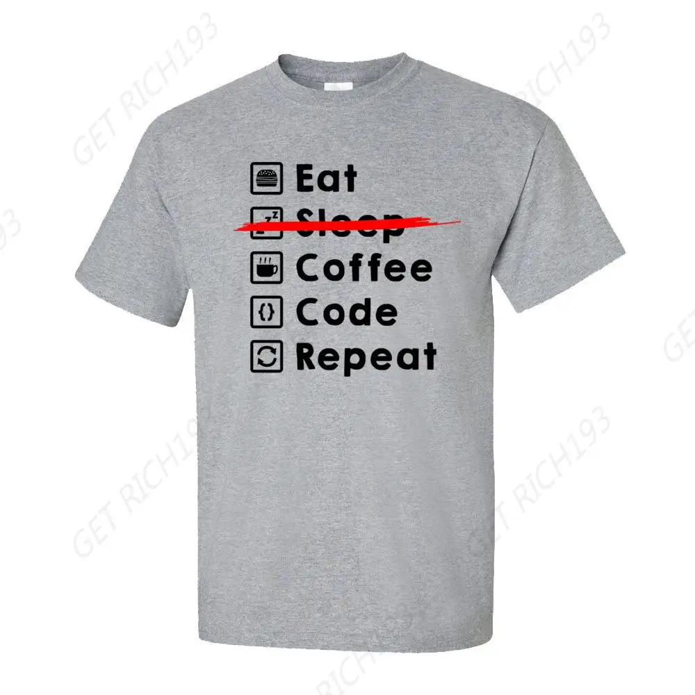 Мужская хлопковая футболка с коротким рукавом, круглым вырезом и графическим принтом