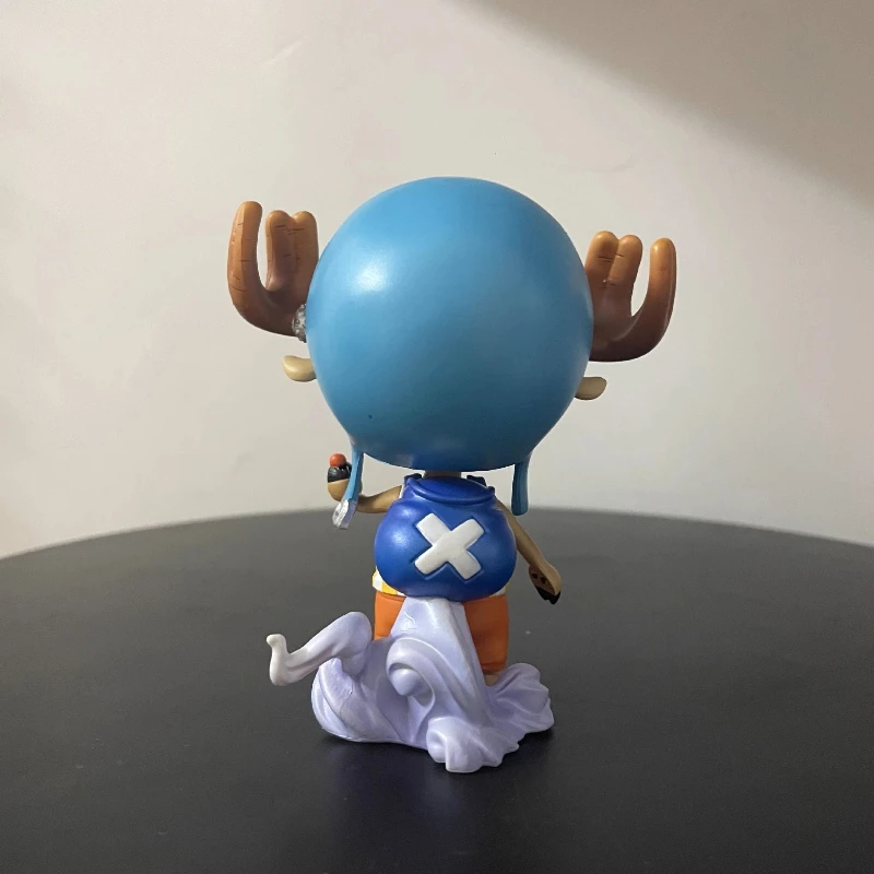 원피스 토니 토니 쵸파 10cm 미니 PVC 피규어 귀여운 애니메이션 GK 모델 정교한 조각 수집용 장난감 데스크탑 장식 작은 선물