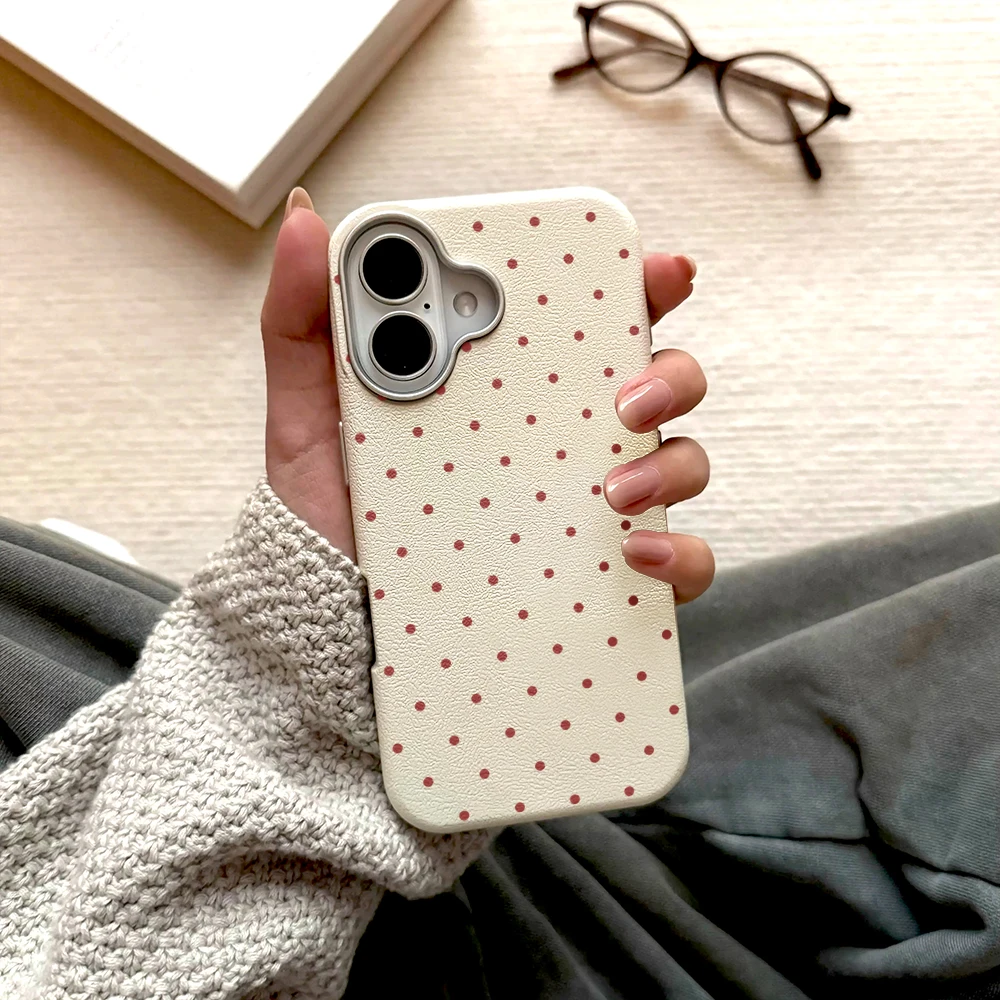 Ins Lovely Polka Dots Phone Case For Xiaomi Mi Lite 5G Ne Xiaomi For 17 Pro Max 13 14 15 12 Pro 15t 13t 14t 12T Shockproof Cover view 6