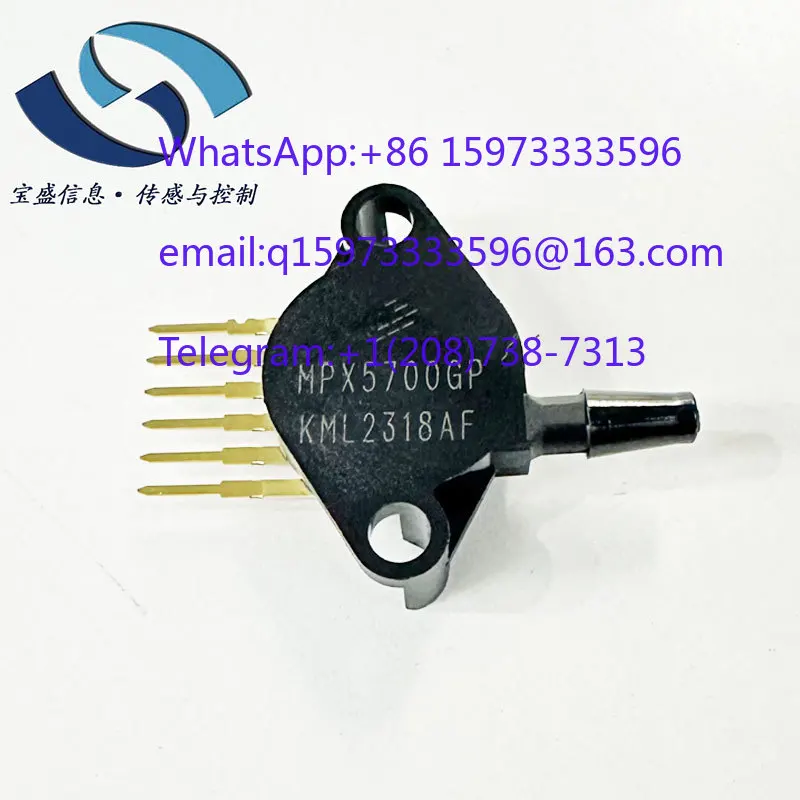 MPX5700GP Pressure Sensor 0-700kPa Gauge Analog Voltage Temperature Compensated Original for Industrial Measurement