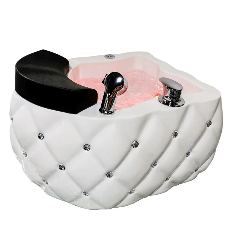 

New Foot Bath Sauna Massage Foot Basin is Multi Color Light Multi Color Surfing and Adjustable Hot Cold Water For Beauty Salon