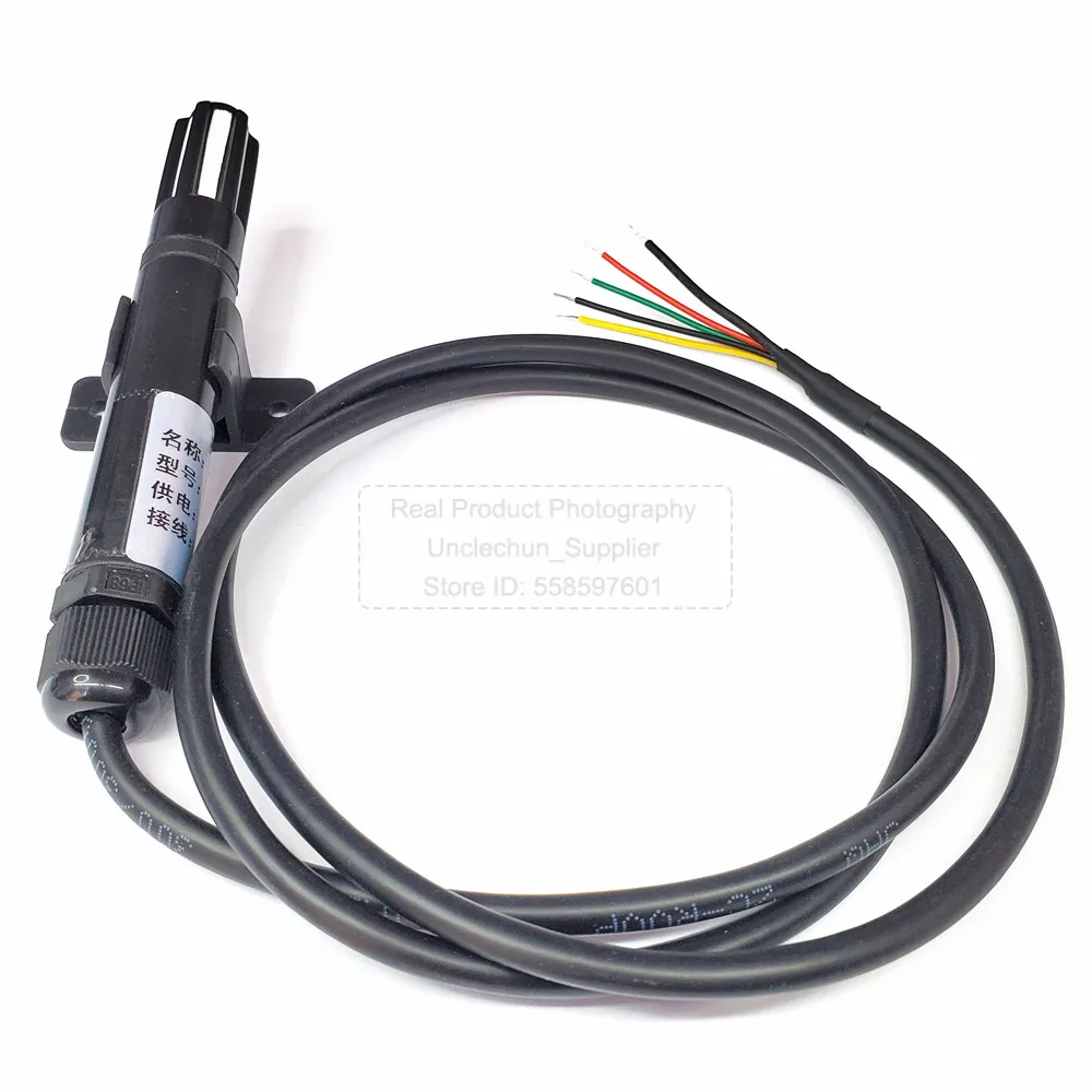 Bme280 hochpräzises Temperatur-und Feuchtigkeit sensor sonden kabel 1m 2m 3m 5m digitaler Sensor i2c oder rs485 wasserdichter Schild – Detail 15