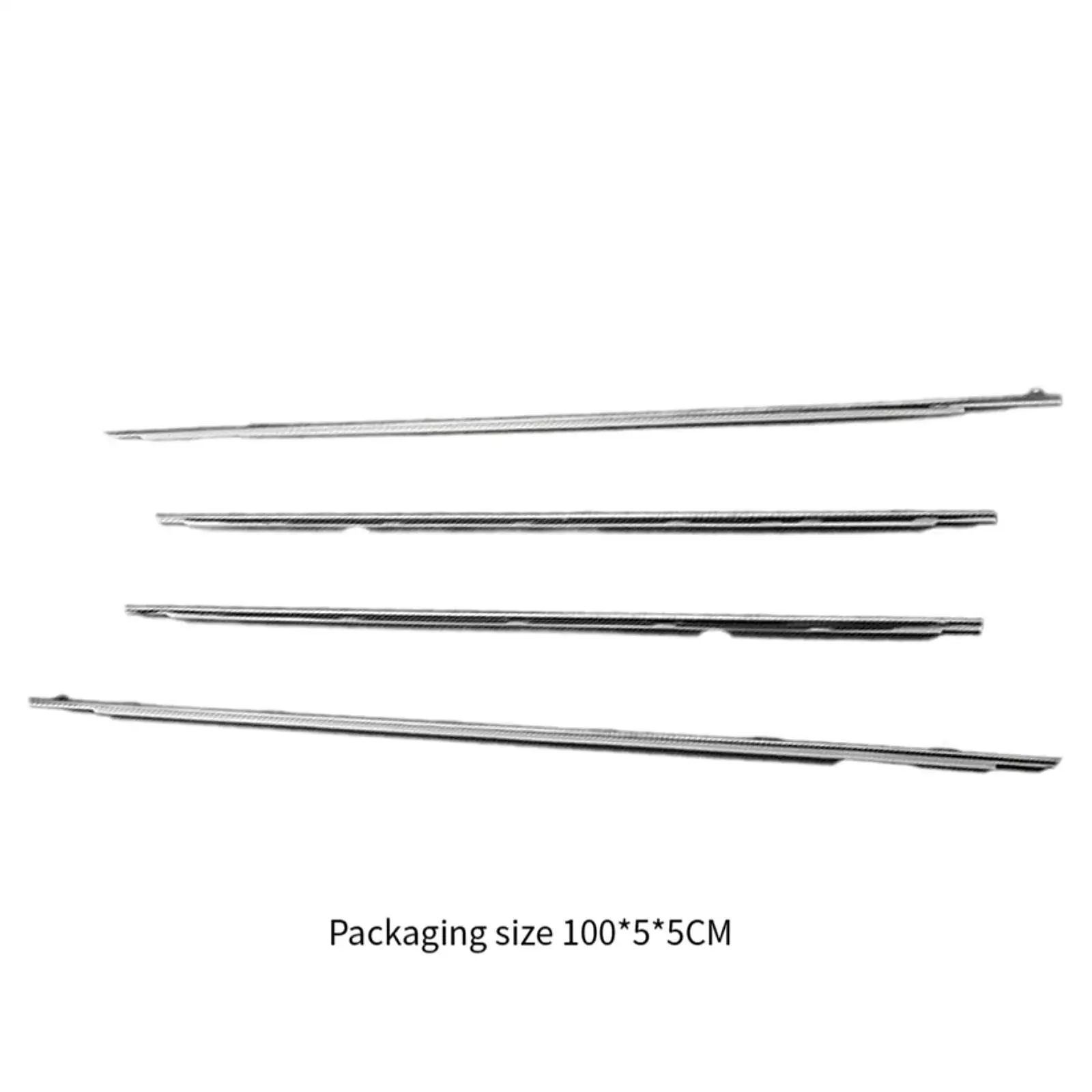 4 قطعة نافذة الباب الخارجي صب الكسوة 75720-60021 لاند كروزر 1991-1997 أجزاء إصلاح ملحقات السيارات المهنية