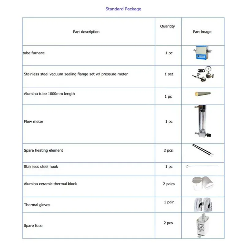 1800C Compact Programmable Tube Muffle Furnace Vacuum Melting High Temperature Thermal Forging And Melting Equipment