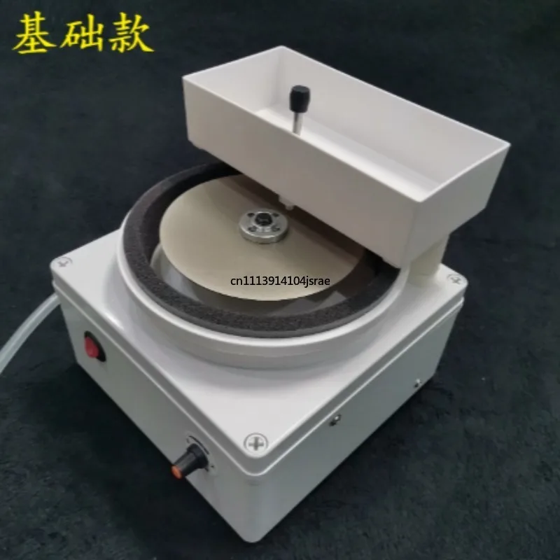 125mm Diamond Water-Cooled Flat Grinder, Portable Electric Lapidary Sharpener, Diamond Grinding Machine for Stone