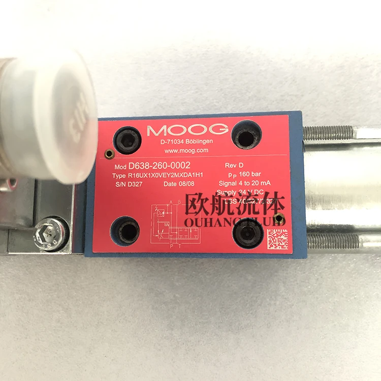 D638-260-0002 Servo valve moog Direct Drive Digital control  Servo valve