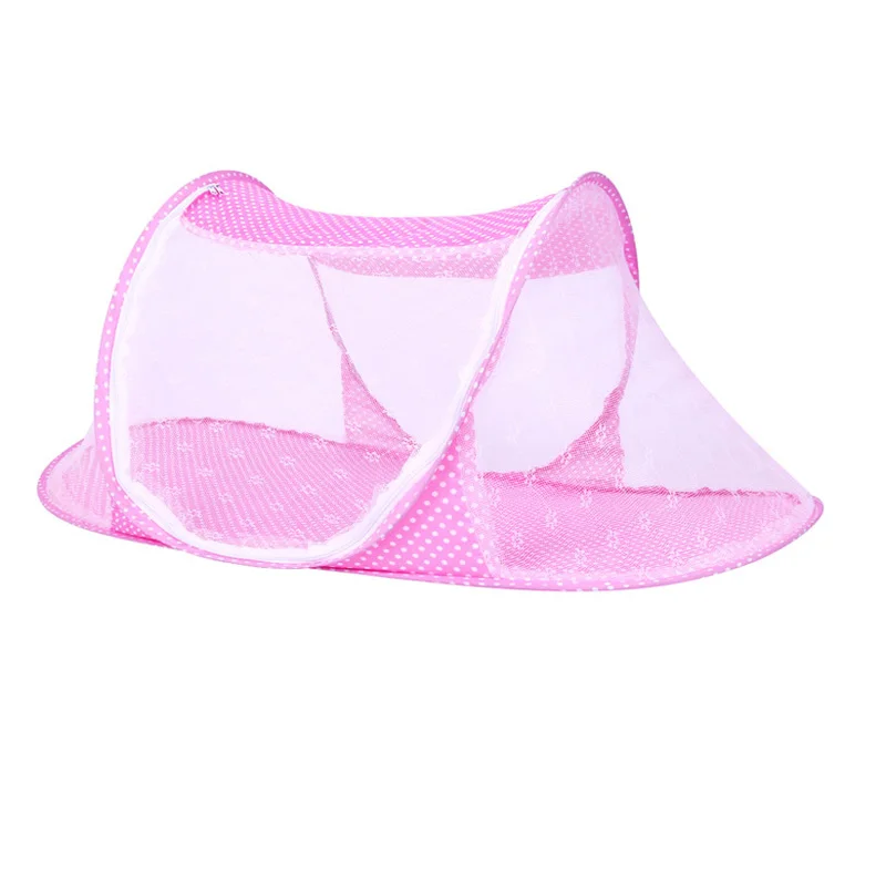 108*60*38 سنتيمتر الوليد شبكة بعوض للسرير طوي سرير أطفال ناموسية مشفرة الشاش المنزل سرير الطفل خيمة بعوض مع سحاب #6