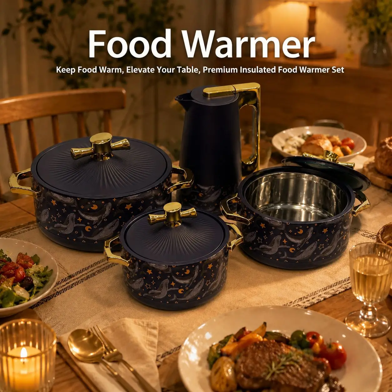 Stainless steel fresh-keeping box light luxury high-value thermal insulation lunch hot-selling large-capacity lunch box