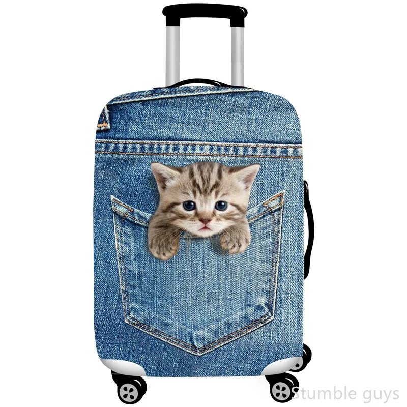 

Durable Washable Stretchy Suitcase Cover Protective Anti-Dust Luggage Sleeve Reliable Fits 18-32 Inch Luggage