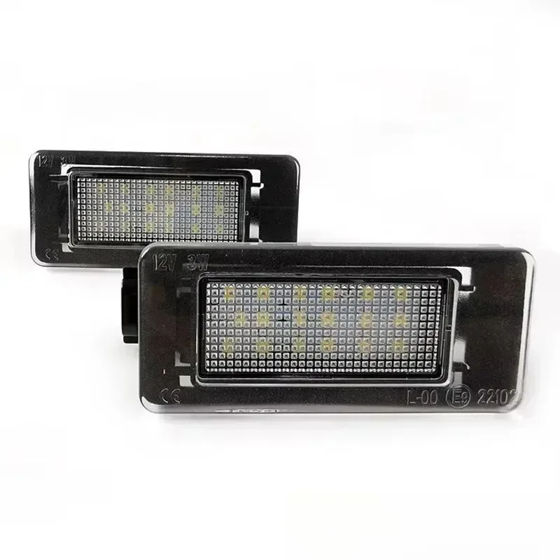 For 2pcs LED License Number Plate Light Lamp For  Nissan Serena C27 Altima Landy  License Plate Lights Car Accessorie Popular