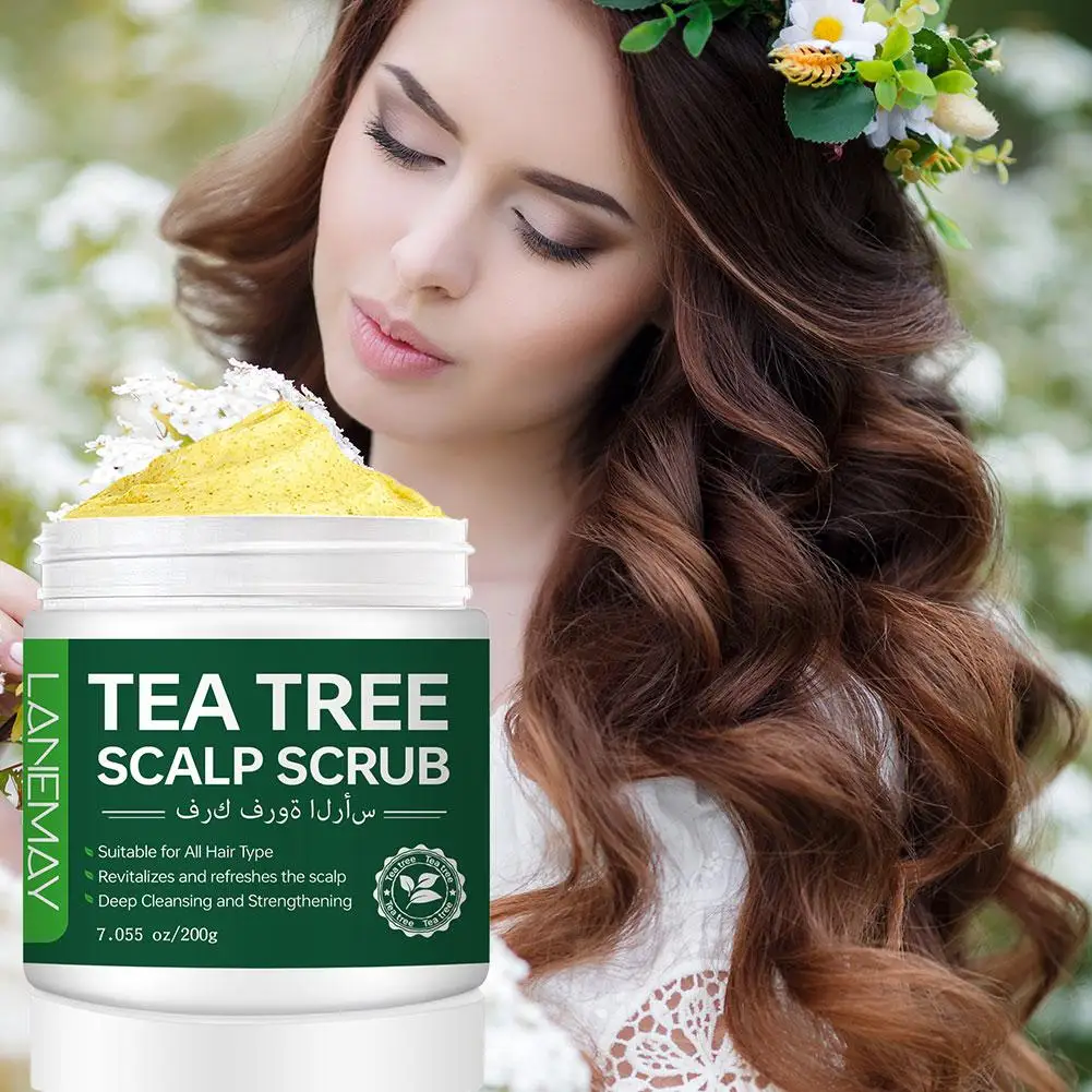 

Tea Tree Shampoo Deeply Clean And Nourish Hair Refreshing Oil-control Improves Dryness And Split Ends Strengthen Hair Quality