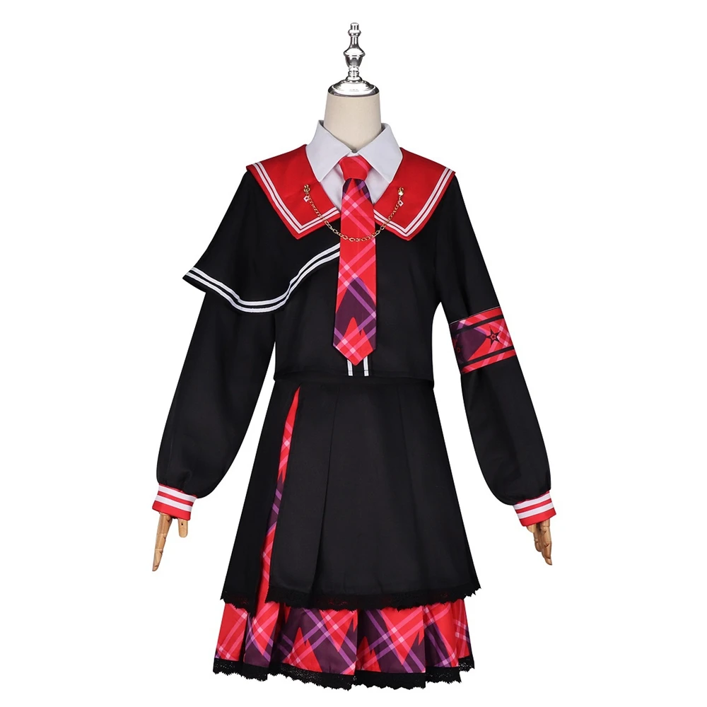 

XIN LAI SEN Unisex Anime Cos Nikaidou Hiro Cosplay Costume Halloween Uniform Customized Size