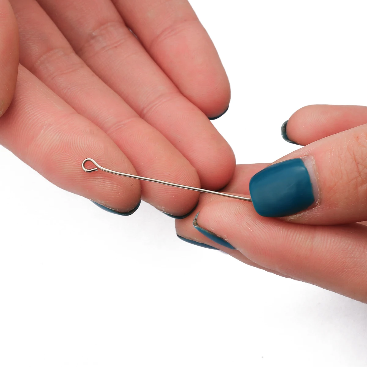 9-Shaped Eye Pin Jewelry Making Findings For DIY Handmade Ear Jewelry Making Metal Needle Accessories Supplies 16-50mm 200Pcs