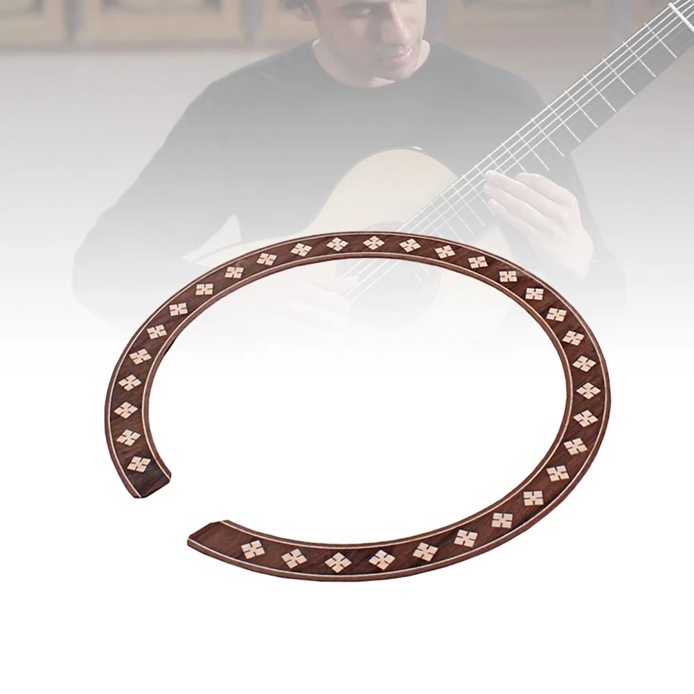 

Gxb06 Wood Guitar Rosette Curved Strips Sound Hole Inlay Decals Electric Acoustic Guitar Parts Accessories Fit Custom Dimensions