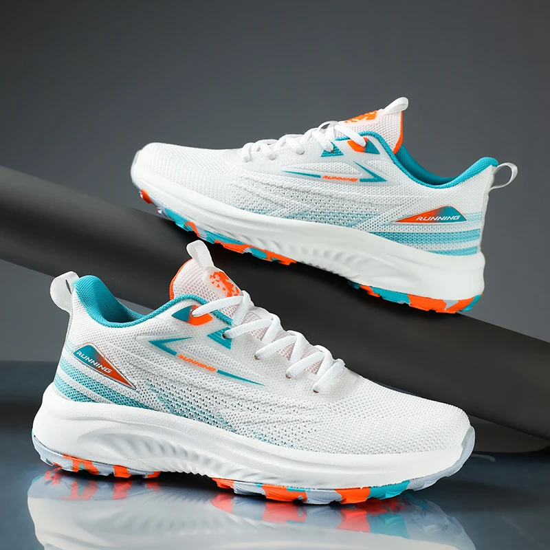 

Hot Selling Comfortable Lightweight Sports Shoes Elastic Professional Running Shoes Shock-absorbing Fashionable Walking Shoes