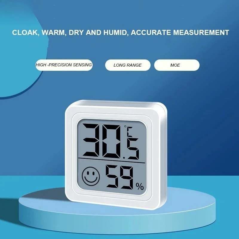 Youpin Thermometer Digital Moisture Meter LCD Screen High-Precision Thermometer Humidity Sensor Mini Portable Test Table Home