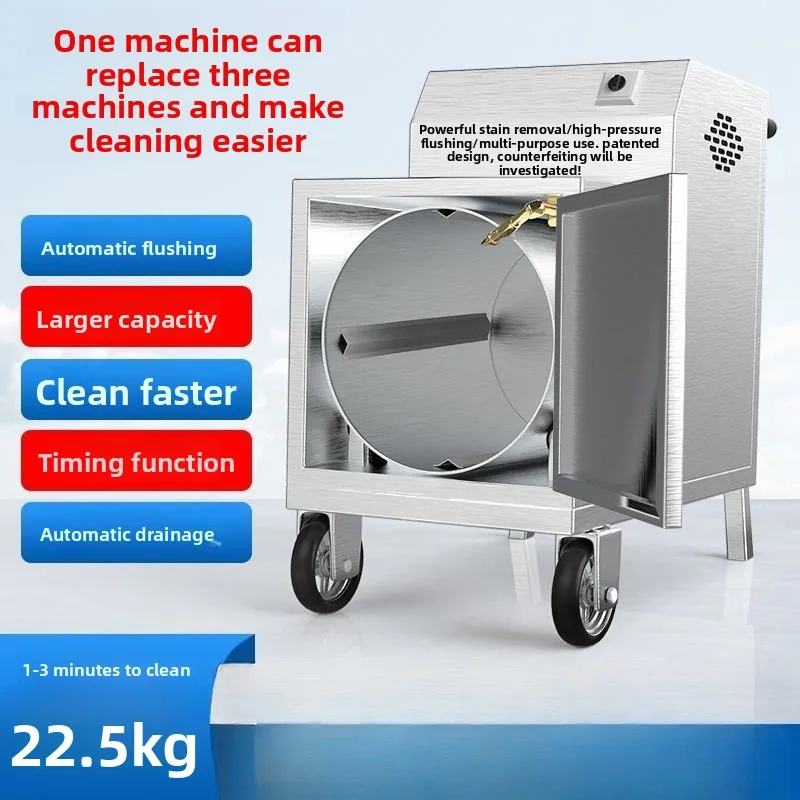 Commercial BBQ Stick Washer, Stainless Steel Pliers Brazing Skewers Bamboo Stick Washer