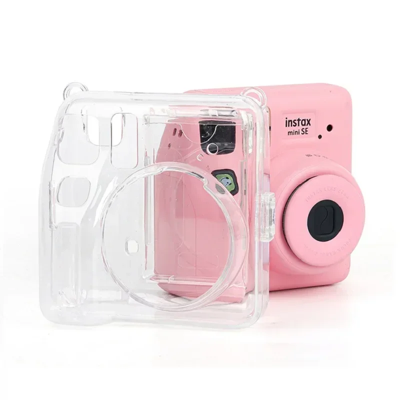 

Cover For Fujifilm Instax Mini SE Camera Case Transparent Crystal Protective With Photo Storage Instant Anti Scratch Shockproof