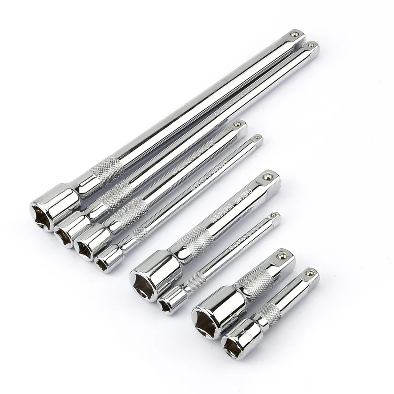 

Удлинитель торцевого ключа с храповым механизмом 1/4 дюйма, 3/8 дюйма, 1/2 дюйма, длина стержня 50/75/100/125/150/250 мм