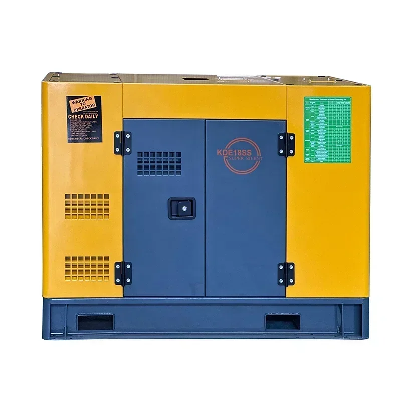 

-15KW 18KVA Silent Diesel Generator with ATS generator three phase diesel generator