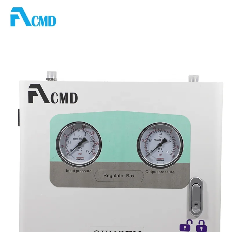 Acmd Hospital Alarm Valve Combo Unit 3  Medical Zone Valve Box with Alarm for Hospital Medical  Pipeline System