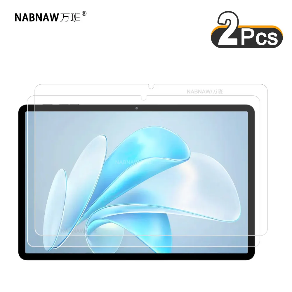 2 Pieces HD Hard Film Scratch Proof Tempered Glass Screen Protector For BMAX MaxPad I11 S 11-inch Display