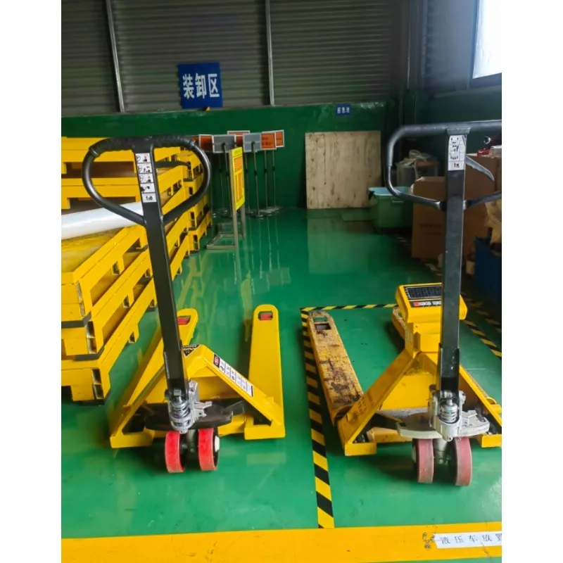 

Manual hydraulic handling, small lifting truck, pallet handling, driver's push, drag, unload, and handling tool