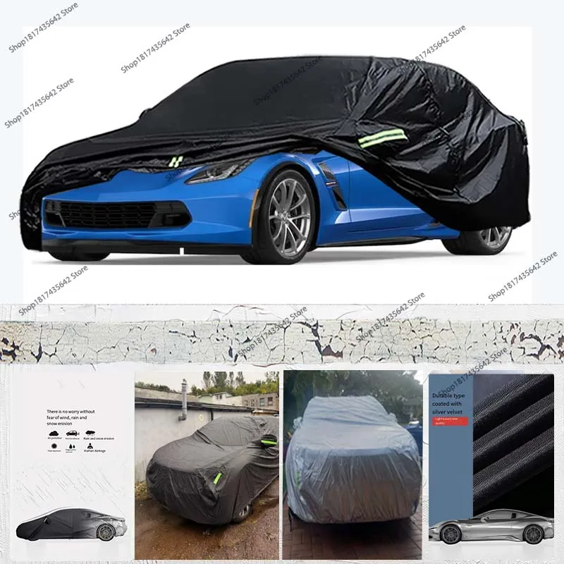 

Чехол для Chevrolet Corvette C3 C4 C8, водонепроницаемый автомобильный чехол, уличный полный автомобильный чехол, защита от любых погоды, защита от солнца, УФ-дождевого ветра
