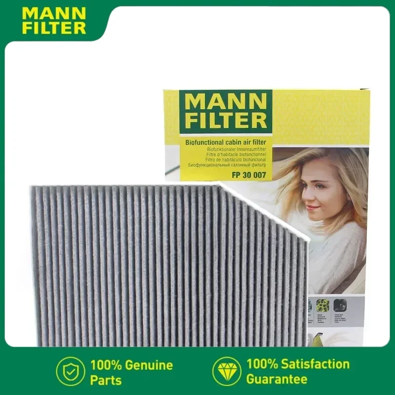 MANNFILTER FP30007 Cabin Air Filter For BMW Series 3(G20 G21 G80) 4(G22 G23 G82) X3(G01 F97) X4(G02 F98) Z4(G29) 64119382885