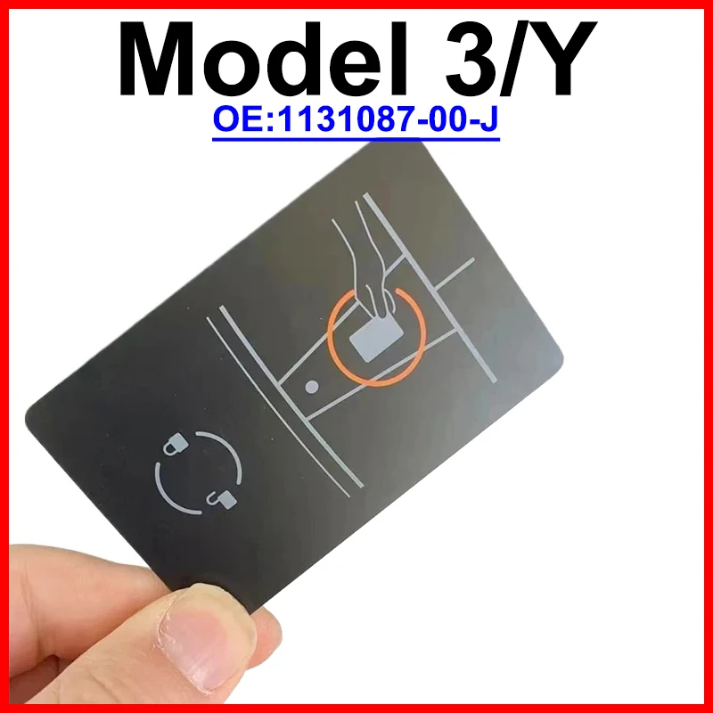 Original Induction Smart Car Key Card For Tesla Model 3/Y Spot Wholesale Direct Programming Use 1131087-00-J