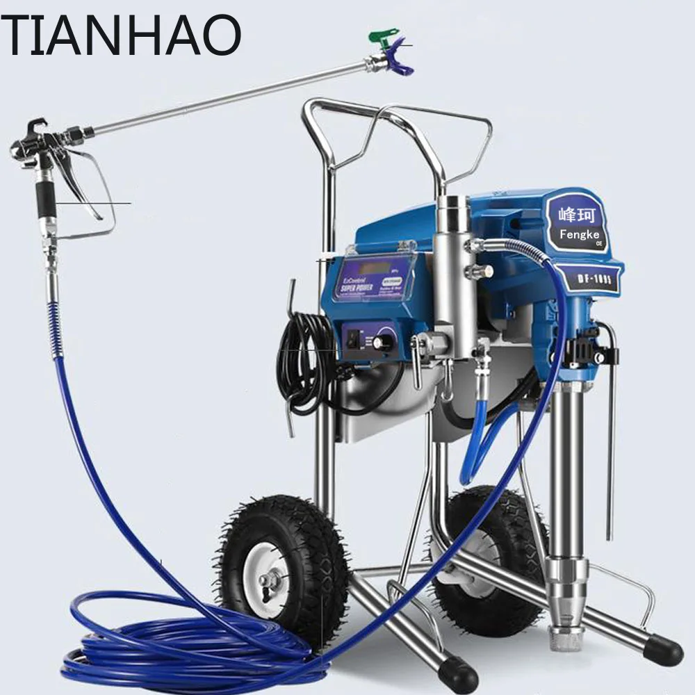 Professional Airless Spraying Machine Spray Gun 4000W 6.5L Brushless Motor Electric Paint Sprayer FK-1095 Painting Machine