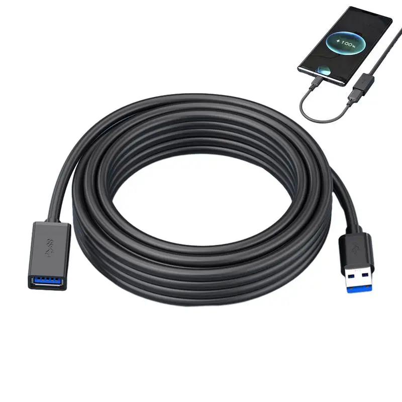 0.5/1/2 M USB Extension Cable 3.0 Data Cord For Laptop TV SSD USB 3 0 Male to Female Computer Camera Printer Connector