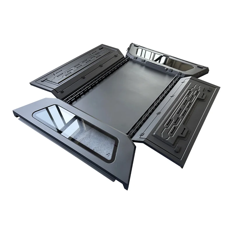 1.805m Extended Single Cab Split 3-Door High Cover for 2009-2022  L200/Triton - Pickup Truck Bed Hard Tonneau Cover