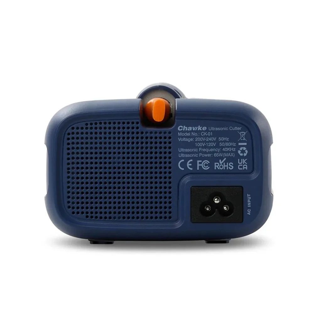 سكين قطع بالموجات فوق الصوتية عالي الجودة بقدرة 65 وات مع شفرة فولاذية كربونية للطباعة ثلاثية الأبعاد قطع وخياطة دقيقة في صناعة النسيج