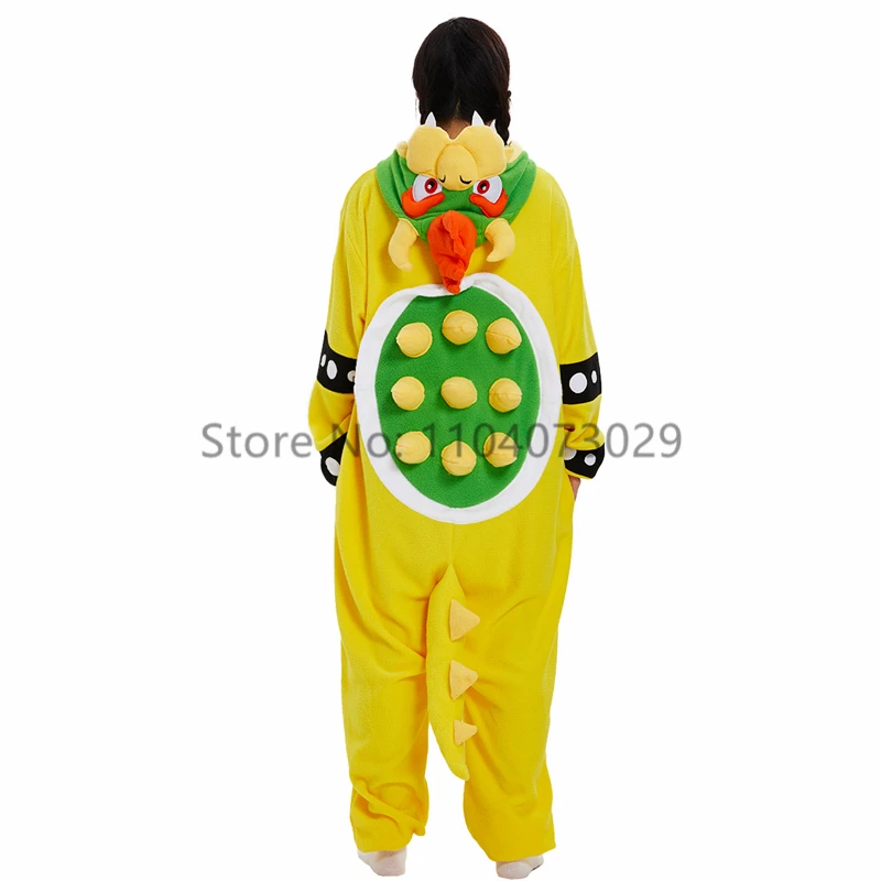 Onesieshow Animal Kigurumi Pyjamas Halloween Onesies Adult Cartoon Yellow Pajama Cosplay Party Costume Women Homewear