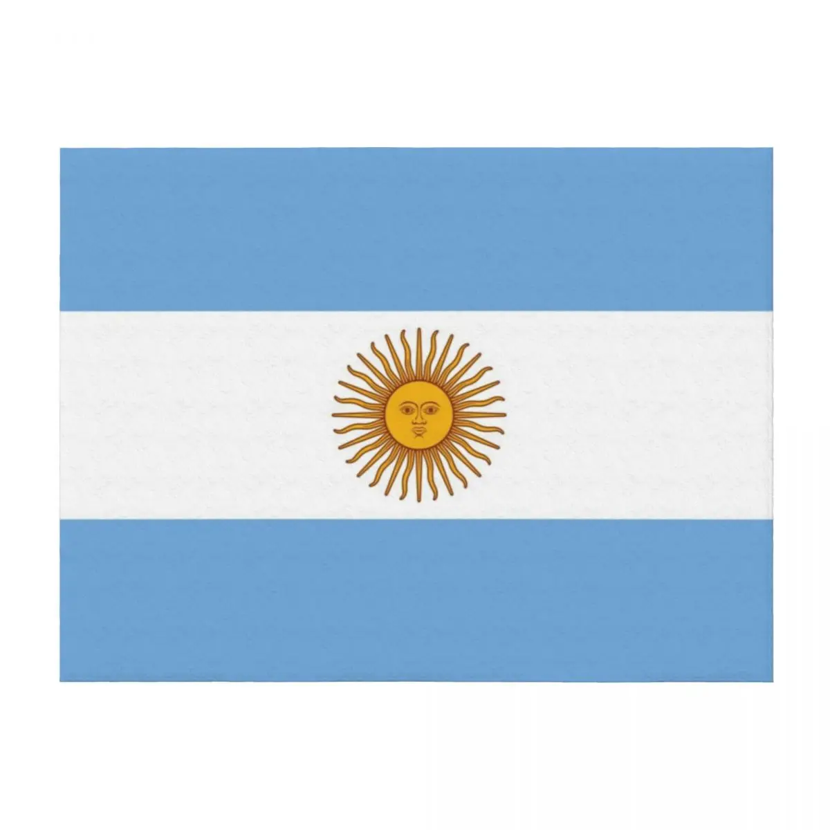 

Flag of Argentina Throw Blanket Sofa Cute Plaid Soft Luxury Throw Blankets