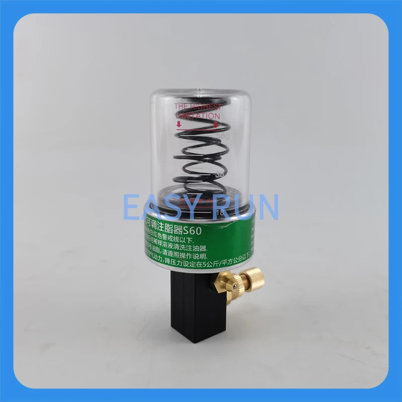 Miniature Pump S60 Single-Point Spring Greaser Of The Same Model With A Capacity Of 60ml is Applicable to 0 # - 2 # Grease