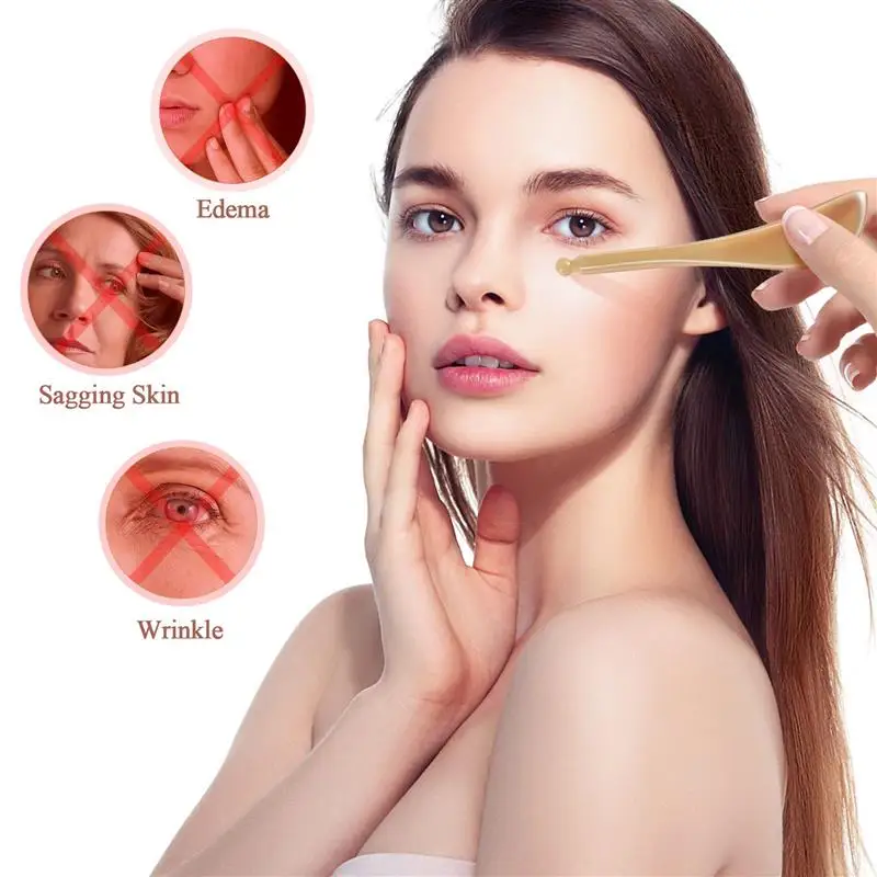 Narzędzia do masażu Deska do skrobania Gua Sha Facial Guasha for Spa Scraper Horn