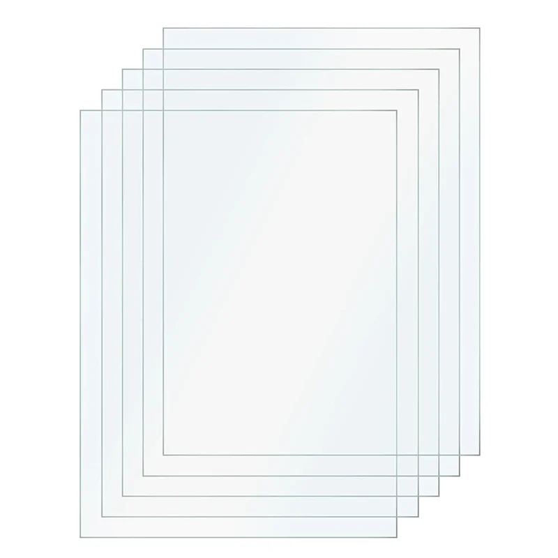 5 قطعة NFEP(FEP 2.0) أفلام لـ Photon M3 Max، M3 Premium، Elegoo Jupiter(6K)، Saturn 2 طابعات الراتنج البديلة 380X260x0.15 مللي متر