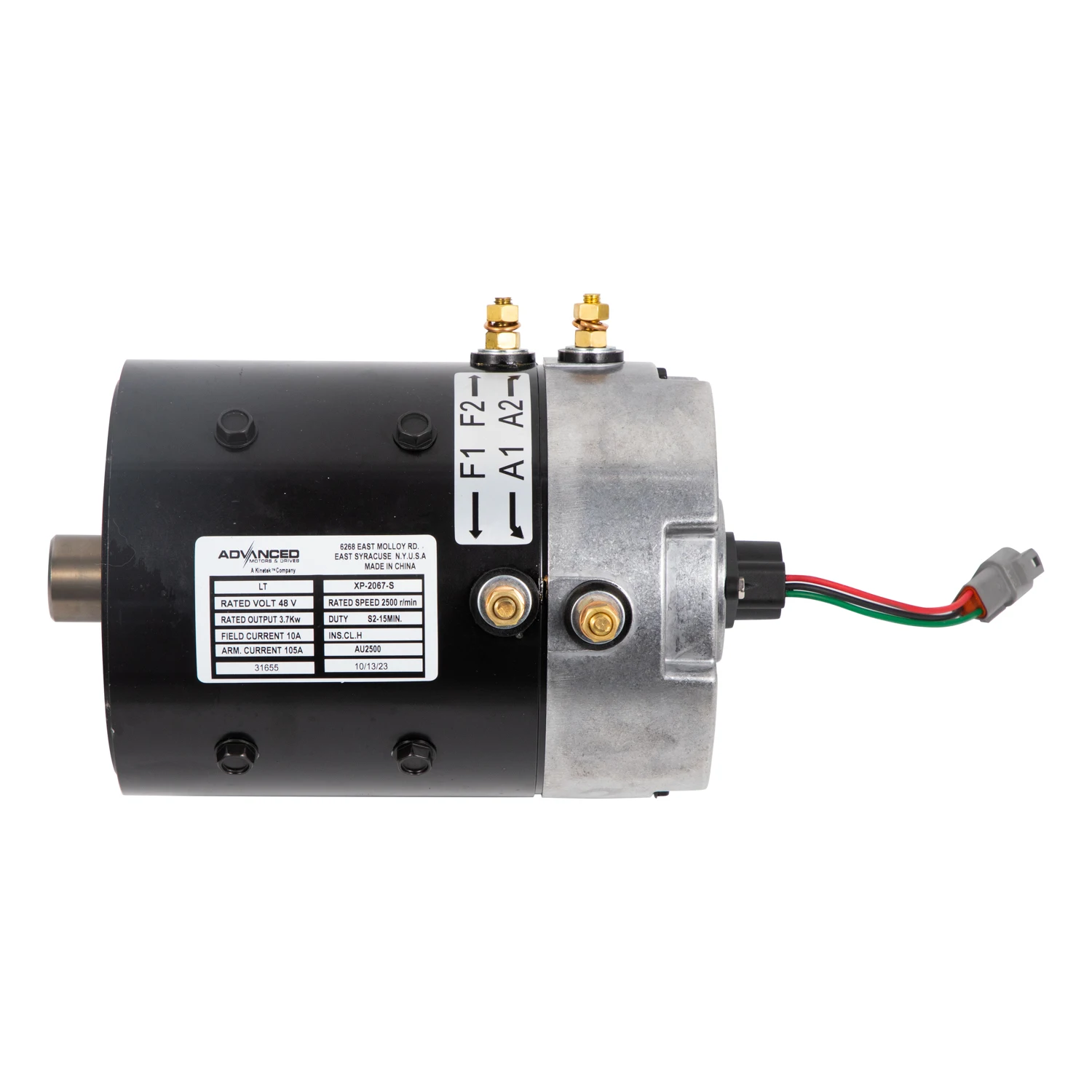 48V Electric Golf Carts Brush DC Motor XP-2067-S For Go Carts
