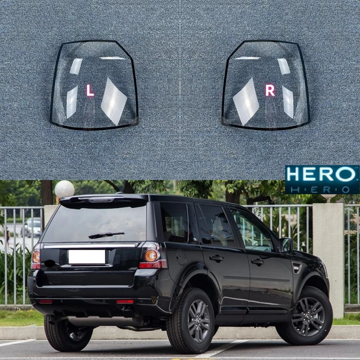 For Land Rover Freelander 2 2013 2014 2015 Car Rear Lights Shell Lamp Tail Lamp Cover Mask Replace Original Taillights Lampshade