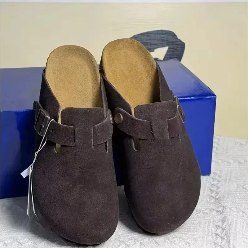 New Fashion Leather Sandals for Men And Women Retro CasualComfortable Anti-Slip Beach Shoes for Spring And Autumn Ffashion